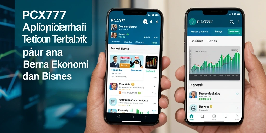 Antarmuka aplikasi PCX777 yang informatif dan mudah digunakan.