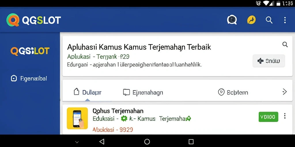 Tampilan antarmuka QQSLOT yang sederhana dan fungsional.